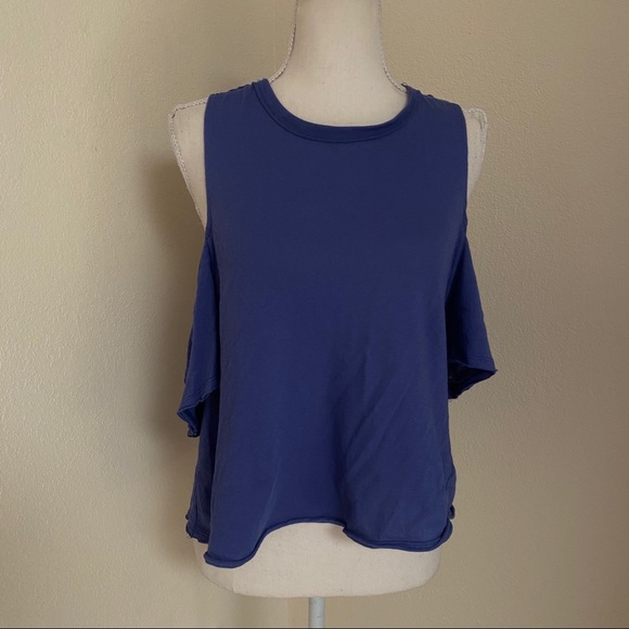 SOLD FP We the free crisscross back cold shoulder - Picture 7 of 8